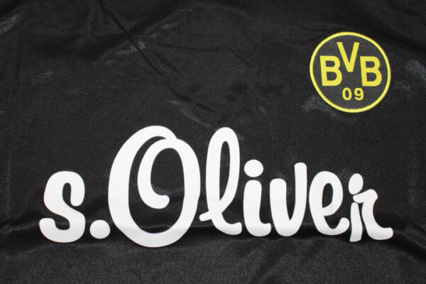 Shirt Front Closeup, Borussia Dortmund 1998-2000 Away Short-Sleeve Kit