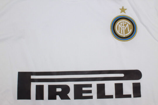 Shirt Front Closeup - Inter Milan 2008-2009 Away Short-Sleeve Jersey