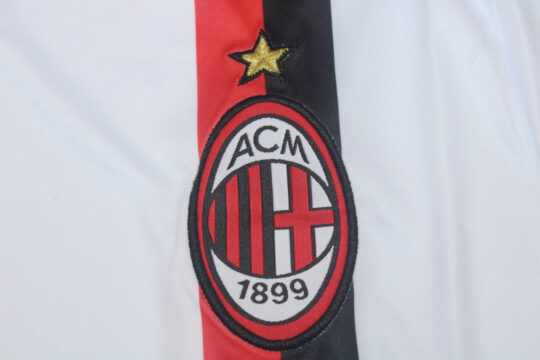 Shirt AC Milan Emblem, AC Milan 2011-2012 Away Short-Sleeve