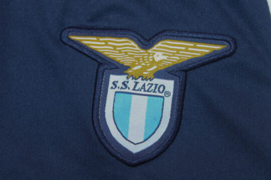 Lazio Emblem - Lazio Roma 1991-1992 Home Shorts