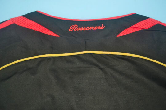 Shirt Collar Back, AC Milan 2006-2007 Third Short-Sleeve Jersey