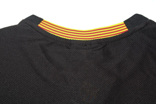 Shirt Collar Back, Barcelona 2013-2014 Third Catalonia Colors Short-Sleeve