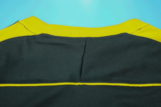Shirt Collar Back, Brazil 1998 Home Goalkeeper Short-Sleeve Kit