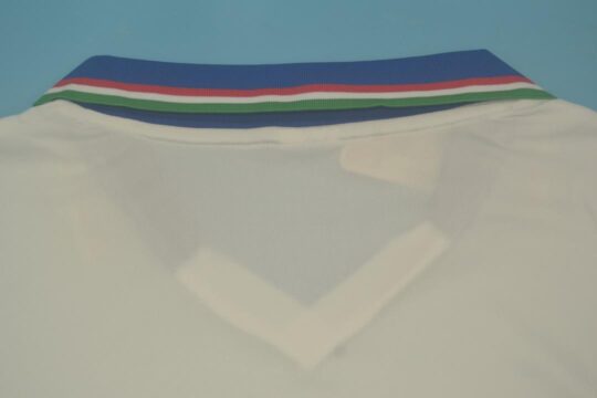 Shirt Collar Back, Italy 1982 Away Short-Sleeve Kit