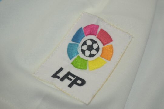 LaLiga Patch - Real Madrid 2001-2002 Home Short-Sleeve Jersey