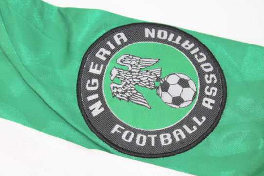 Nigeria Emblem, Nigeria 1996-1998 Away Short-Sleeve Jersey