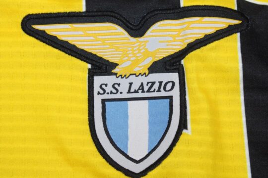 Shirt Lazio Logo, Lazio 1998-1999 European Home Short-Sleeve Jersey