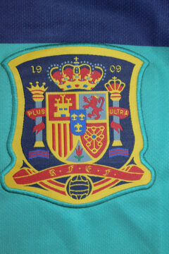 Spain Emblem, Spain 2010 Home Goalkeeper Short-Sleeve Jersey - Casillas