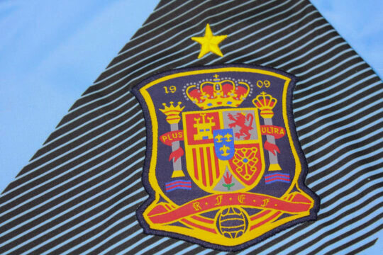 Spain Emblem, Spain 2012 Away Short-Sleeve Jersey