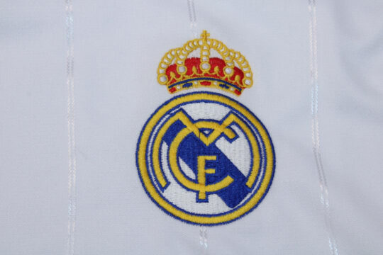 Real Madrid Emblem, Real Madrid 2012-2013 Home Long-Sleeve Jersey