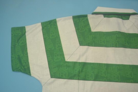 Shirt Sleeve, Celtic Glasgow 1991-1992 Home Short-Sleeve