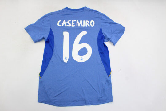 Casemiro Nameset - Real Madrid 2013-2014 Home Short-Sleeve Jersey