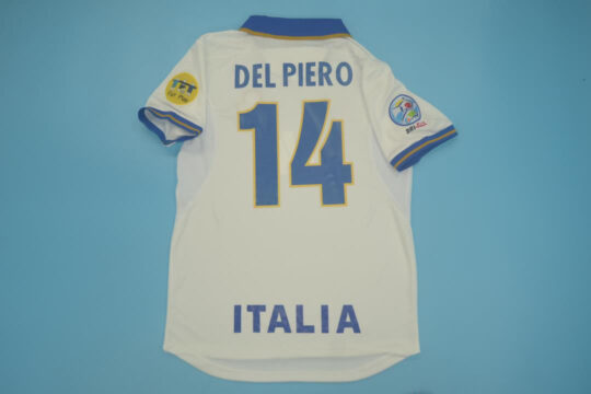 Del Piero Nameset, Italy 1996-1998 Away Short-Sleeve Jersey