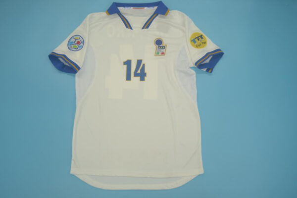 Del Piero Nameset Front, Italy 1996-1998 Away Short-Sleeve Jersey