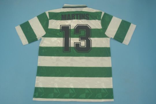 Martins Nameset, Celtic Glasgow 1989-1991 Home Short-Sleeve