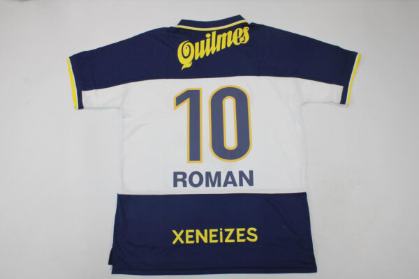 Roman Nameset, Boca Juniors 1998-1999 Home Short-Sleeve