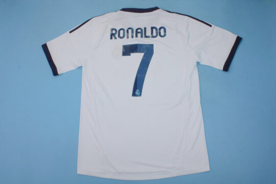 Ronaldo Nameset - Real Madrid 2012-2013 Home Short-Sleeve Kit