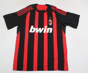 Shirt Front - AC Milan 2008-2009 Home Short-Sleeve Jersey