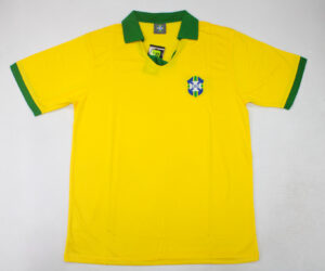 Shirt Front, Brazil 1958-1966 Home Short-Sleeve Kit/Jersey