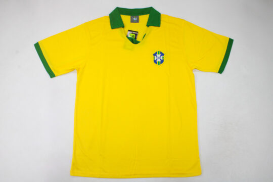 Shirt Front, Brazil 1958-1966 Home Short-Sleeve Kit/Jersey