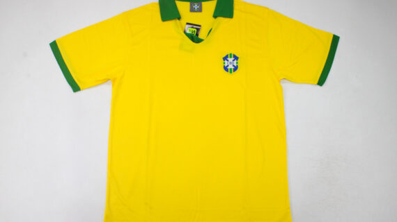 Shirt Front, Brazil 1958-1966 Home Short-Sleeve Kit/Jersey