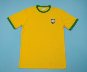 Shirt Front, Brazil 1970 Home Short-Sleeve Jersey