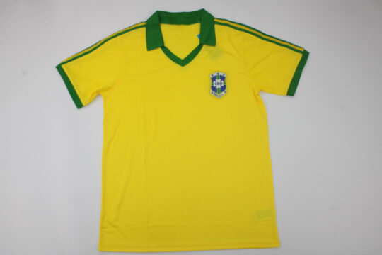 Shirt Front - Brazil 1978 Home Short-Sleeve Jersey