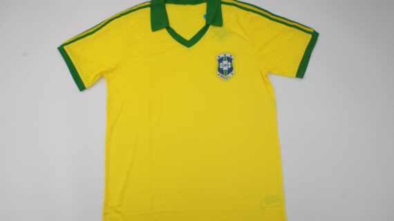 Shirt Front - Brazil 1978 Home Short-Sleeve Jersey