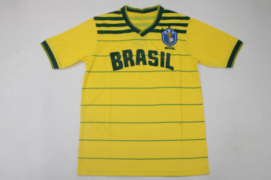 Shirt Front - Brazil 1984 Olympics Home Short-Sleeve Jersey