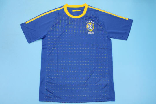 Shirt Front - Brazil 2010 Away Short-Sleeve Jersey