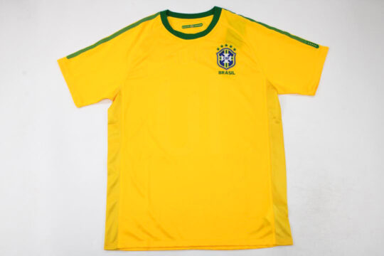 Shirt Front - Brazil 2010 Home Short-Sleeve Jersey