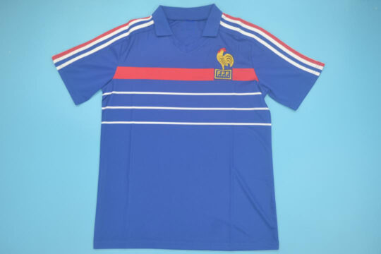 Shirt Front, France 1984-1986 Home Short-Sleeve