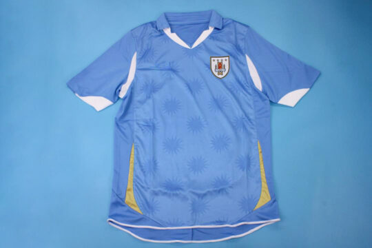 Shirt Front - Uruguay 2010 Home Short-Sleeve Jersey