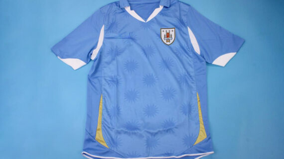 Shirt Front - Uruguay 2010 Home Short-Sleeve Jersey