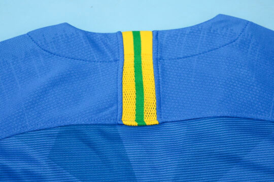 Shirt Collar Back - Brazil 2018Away Short-Sleeve Jersey