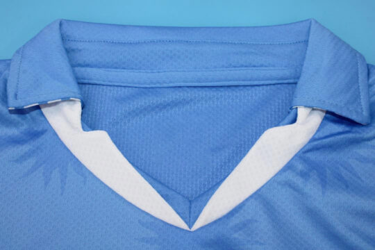 Shirt Collar Front - Uruguay 2010 Home Short-Sleeve Jersey