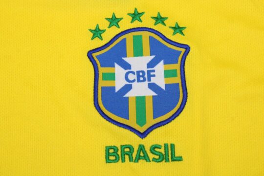 Brazil Emblem - Brazil 2018 Home Short-Sleeve Jersey