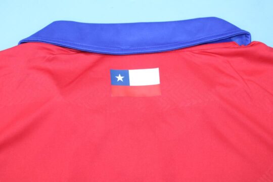 Shirt Collar Back - Chile 2014-2015 Home Short-Sleeve Jersey