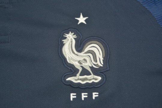 France Emblem - France 2018 Home Short-Sleeve Jersey