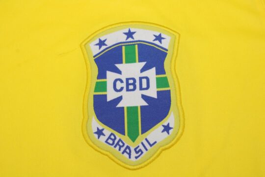 Shirt Brazil Emblem - Brazil 1978 Home Short-Sleeve Jersey