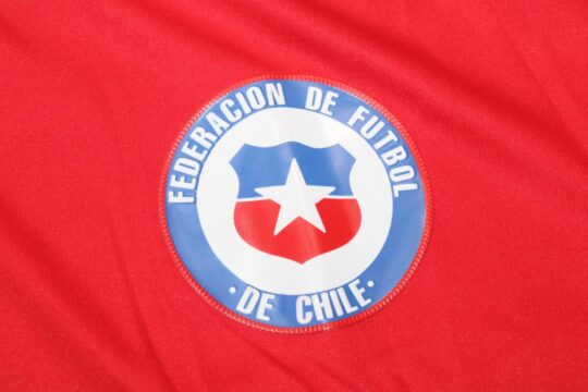 Shirt Chile Emblem - Chile 2014-2015 Home Short-Sleeve Jersey