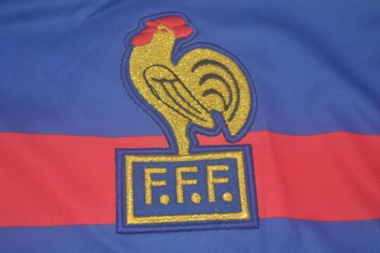 Shirt France Emblem, France 1984-1986 Home Short-Sleeve