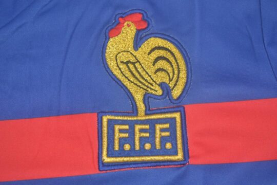 Shirt France Emblem, France 1984-1986 Home Short-Sleeve