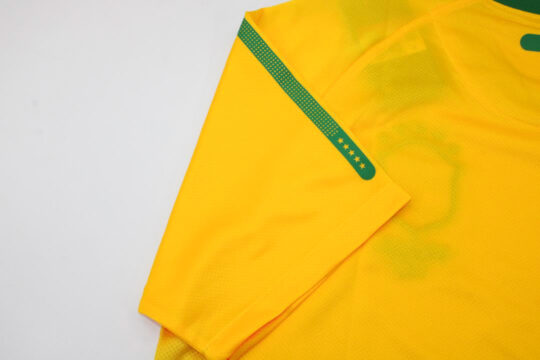 Shirt Sleeve - Brazil 2010 Home Short-Sleeve Jersey