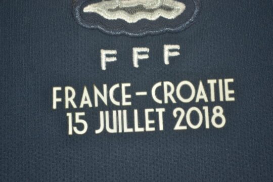 Final Imprints - France 2018 Home Short-Sleeve Jersey