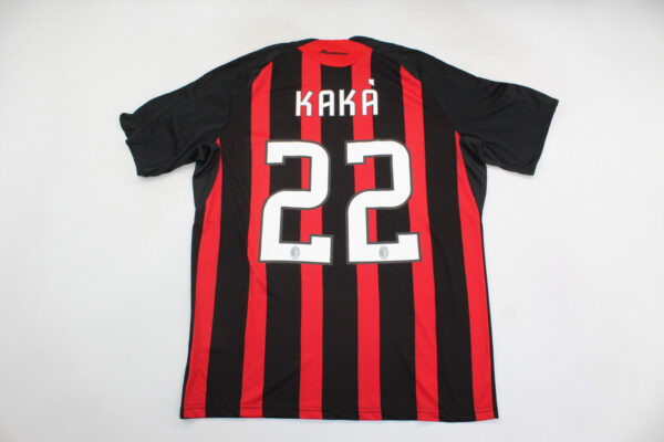 Kaka Nameset - AC Milan 2008-2009 Home Short-Sleeve Jersey