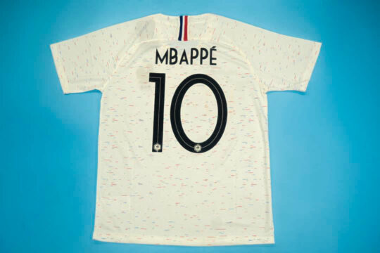 Mbappe Nameset - France 2018 Home Short-Sleeve Jersey