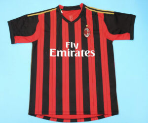 Shirt Front - AC Milan 2013-2014 Home Short-Sleeve Jersey