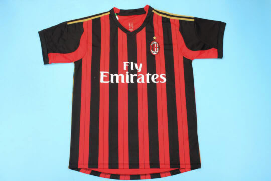 Shirt Front - AC Milan 2013-2014 Home Short-Sleeve Jersey