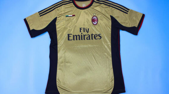 Shirt Front - AC Milan 2013-2014 Third Short-Sleeve Jersey